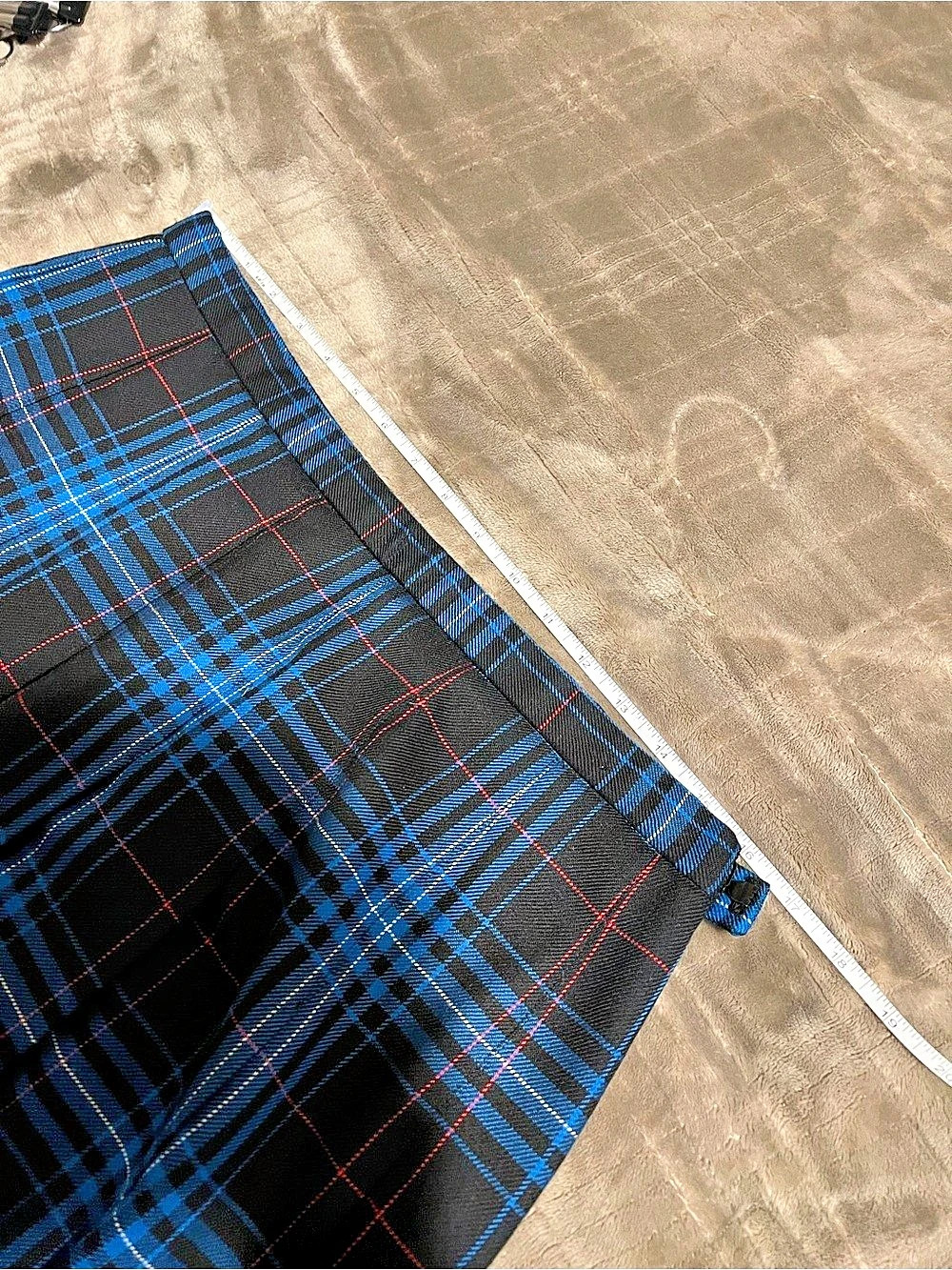 Pendleton Vintage Pendleton Wool Plaid Pleated Midi Skirt Vintage Wool Plaid - Picture 5 of 6